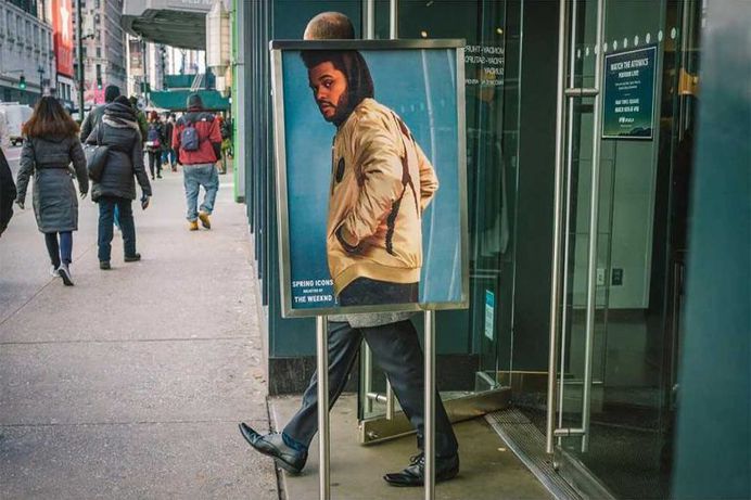 Fleeting Moments on The Sidewalks of New York City by Jonathan Higbee