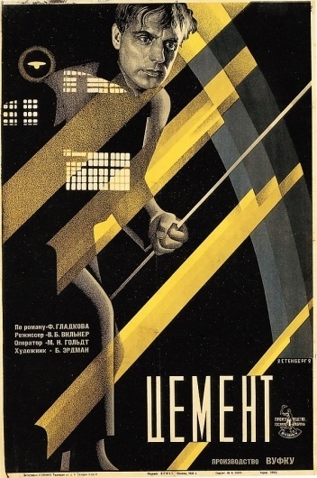 Trend Setting Movie Posters of 1920's Russia #design #graphic #poster #art #typography