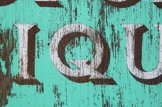 Archie McLeish | ▲ Graphics / Design / Illustration / Painting / & Beyond #sign #wood #painted