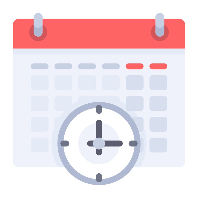 See more icon inspiration related to time, clock, watch, wall calendar, calendars and interface on Flaticon.