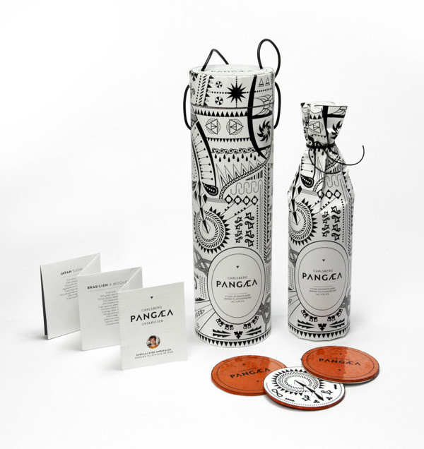 PANGÆA on Behance #pattern #ethno #wine #paper #package