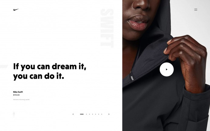 Nike Store Concept – Page loading