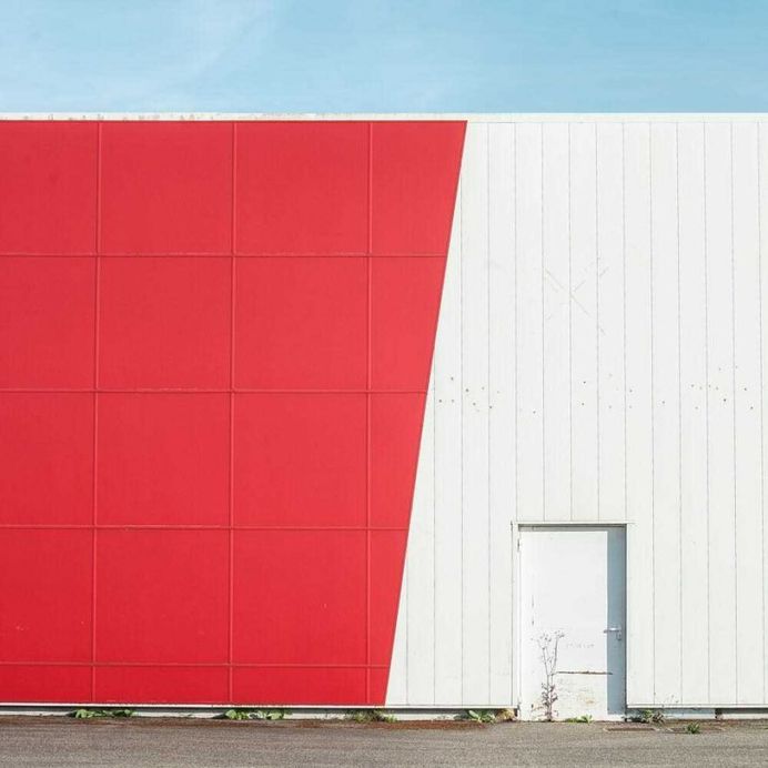 Colorful and Minimalist Architecture Photography by Matthieu Venot