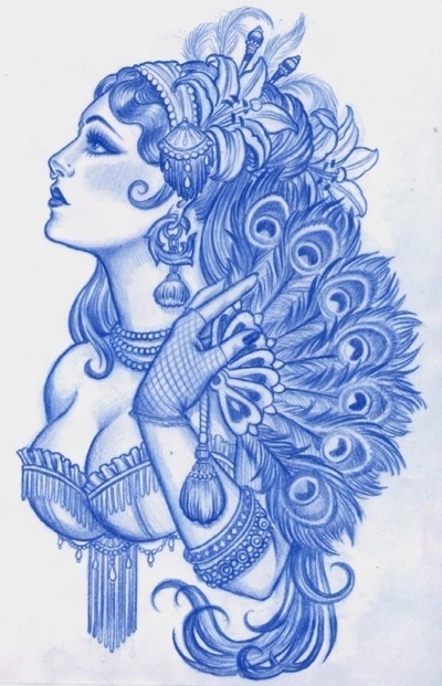 The Art of Amy Duncan | Ink Butter™ | Tattoo Aftercare #girl #feeathers #tattoo #duncan #peacock #amy