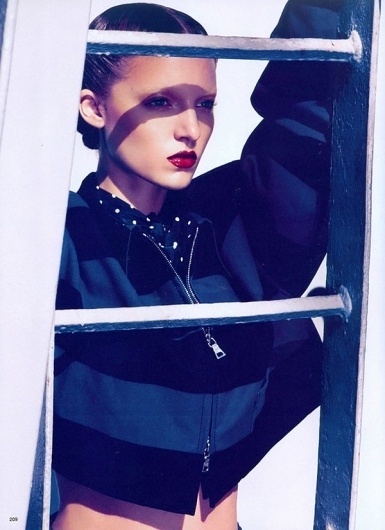 Theres Alexandersson by Camilla Akrans - Touchpuppet #vogue #girl #sailor #nippon #photography #fashion #magazine