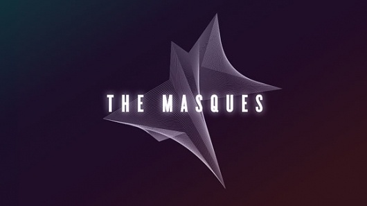 Hatched | Masques logo design #logo #design #universal #graphics