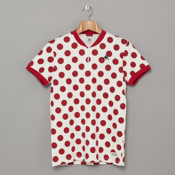 Le Coq Sportif La Grande Boucle Polo in Big Dots #coq #dots #le #polka #sportif