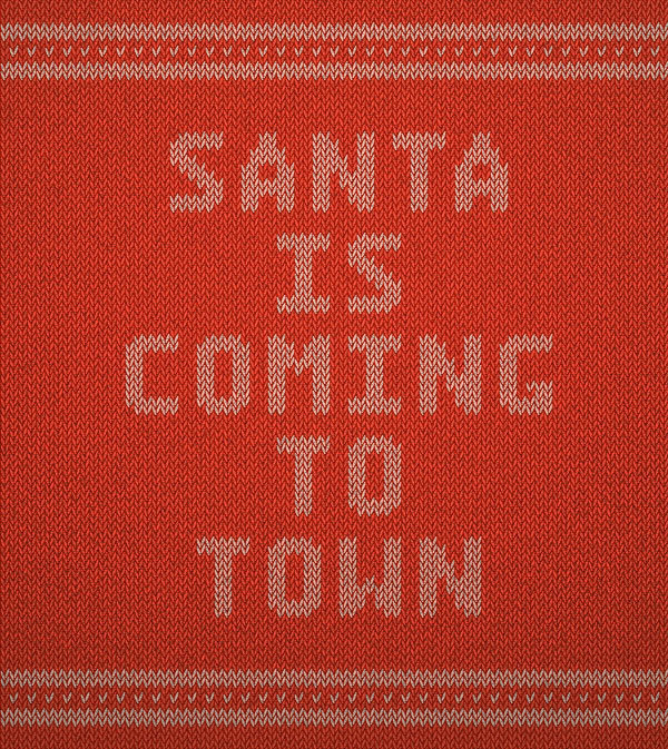 Create a Christmas, Knitted Text Effect in Adobe Illustrator - Tuts+ Design & Illustration Tutorial #sweater