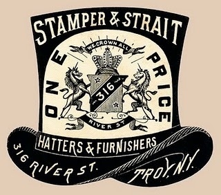 MR. MULE's TYPOGRAPHIC SHOWROOM AND EMPORIUM #die #cut #retro #hat #type