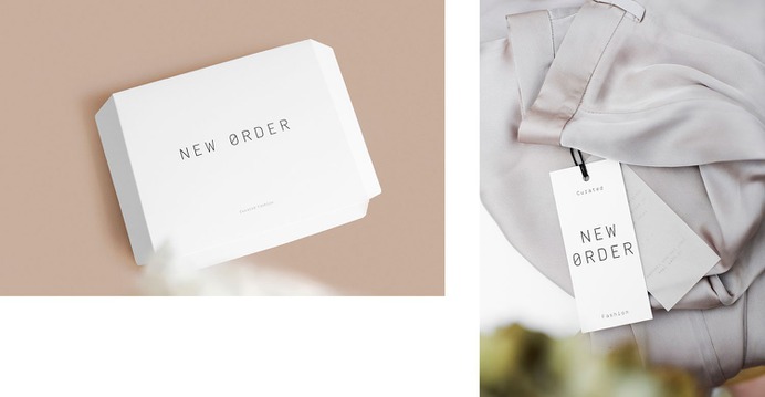 New Order - Mindsparkle Mag Roser Padrés designed the visual identity and packaging for a new fashion brand created by @ninauc, which produces selected pieces of clothes with a simple geometry, exceptional quality and timeless design. #logo #packaging #identity #branding #design #color #photography #graphic #design #gallery #blog #project #mindsparkle #mag #beautiful #portfolio #designer