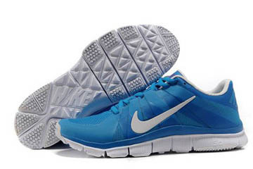 Nike Free Trainer 5.0 Training Shoe Blue White Mens #shoes