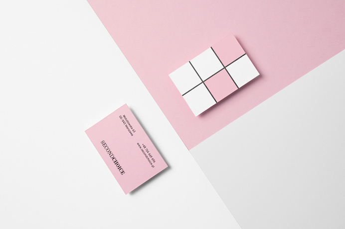 second choice branding luxury pink visual identity corporate design stationery designblog mindsparklemag noeeko studio luxus deluxe packagin