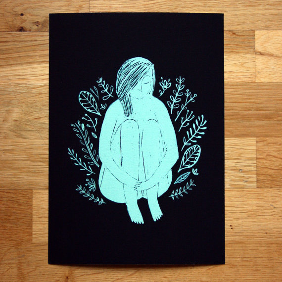 Botanic II giclée print #illustration