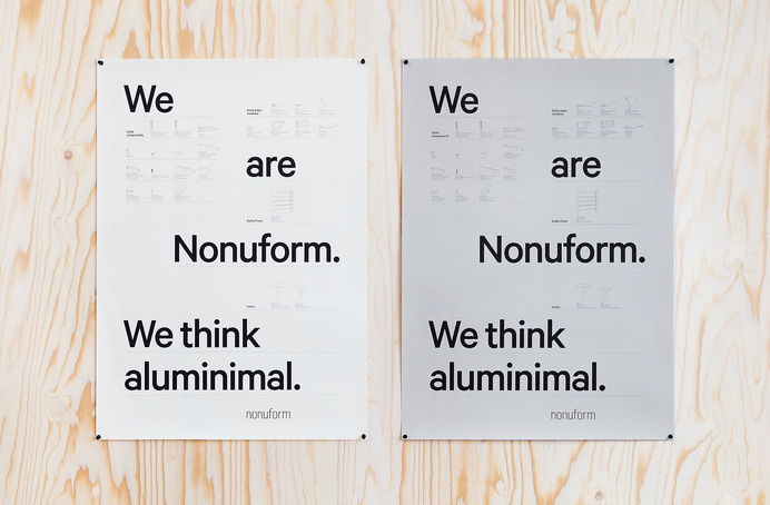 #BVD #poster #architectural #grid #type