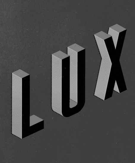 saint kilda #halftone #type #isometric #light