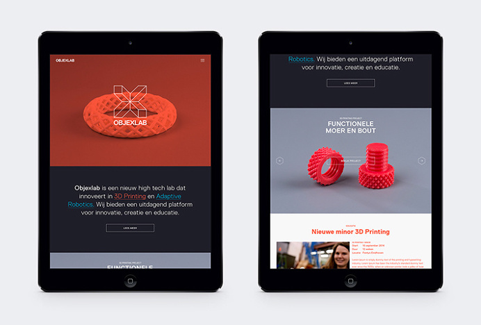 Objexlab by George&Harrison #website #site