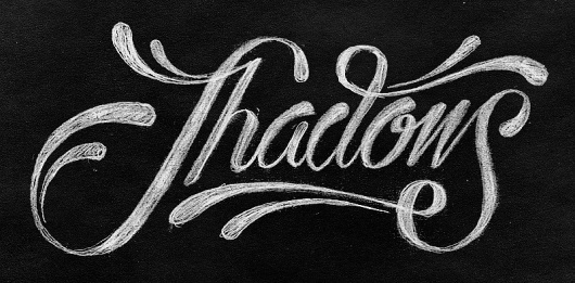 All sizes | Shadows | Flickr - Photo Sharing! #lettering #pencil #black