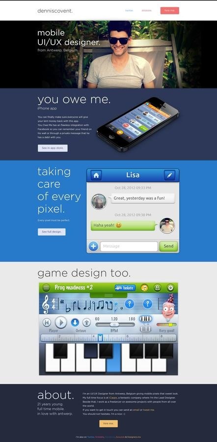 by Dennis Covent #layout