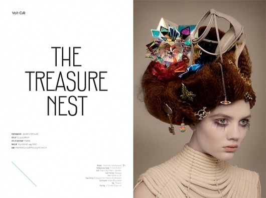 The Treasure Nest | Volt Café | by Volt Magazine #beauty #design #graphic #volt #jewellery #photography #art #fashion #layout #magazine #typography
