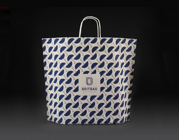 BritBag designed by Salad #logo #branding