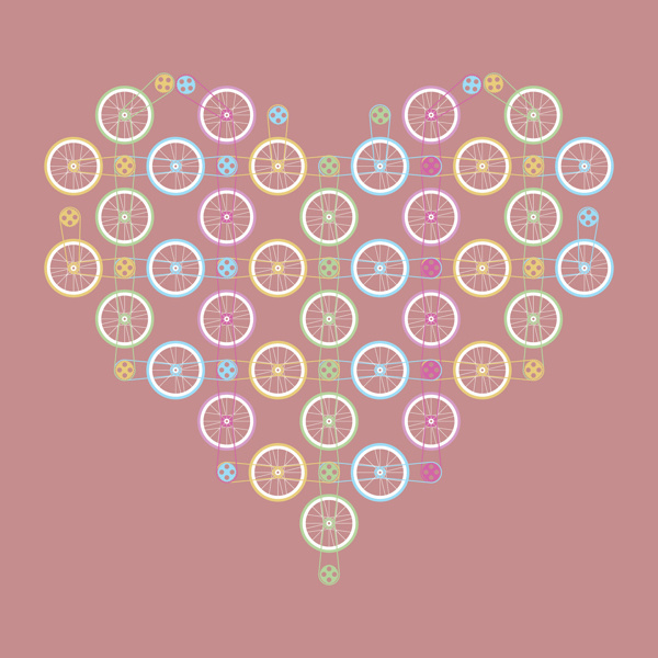 Developed in AIC. #bikes #loving #graphic #pattern