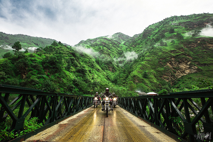 Riding through Gushaini, one of the most beautiful destinations located in the Kullu district. Copyright © 2015 Rahul Lal Photography Ride