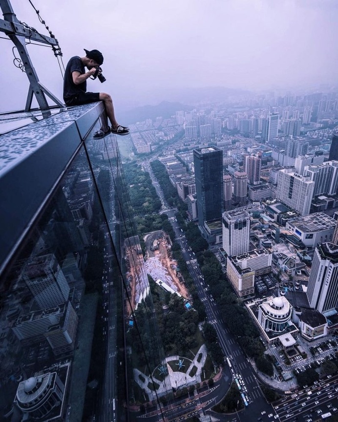 Terrifying Rooftop Photography From The Futurescapes of Shanghai by Jennifer Bin