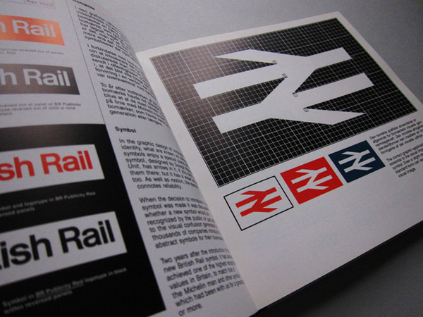 British Rail Design Book #british #design #graphic #book #corporate #james #identity #rail #cousins
