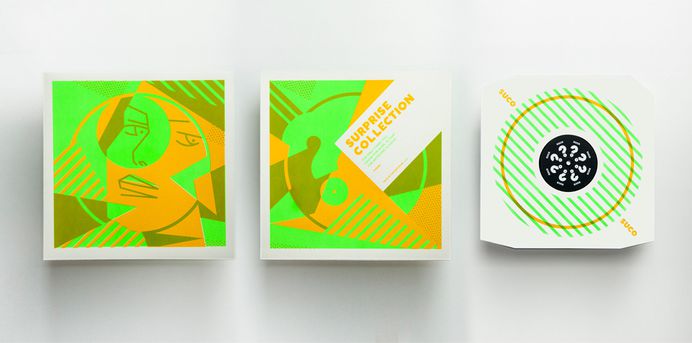 SUCO - surprise Collection - 2 color Screenprint.