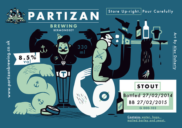 Partizan Brewing Stout G000 103 #brewery #partizan