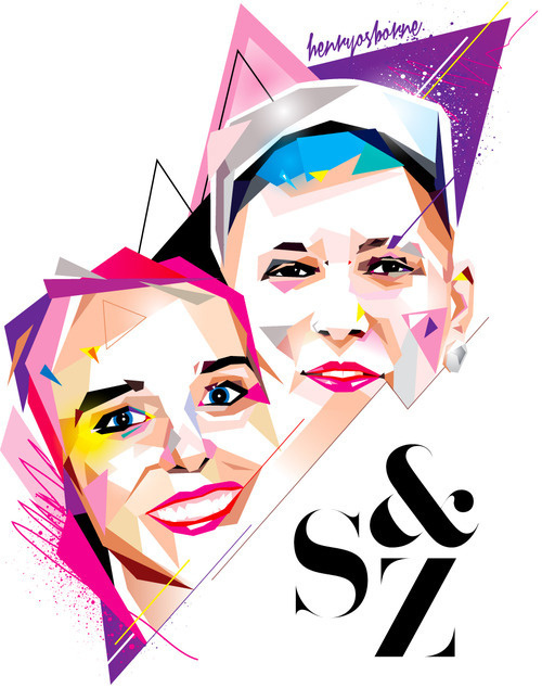 s&z #vector #henryosborne #design #illustration #art