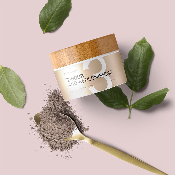 Cream Jar Mockup Scene #cream #package #mockup #design #brand #logo #skincare #cosmetic