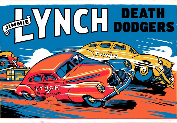 Jimmie Lynch Death Dodgers one-sheet design – Hamilton Wood Type Museum