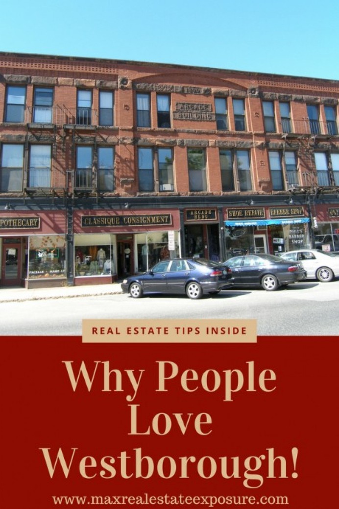 Real Estate Agents Guide to Westborough Massachusetts Infographic