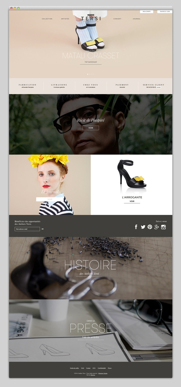 Websites We Love — Showcasing The Best in Web Design #web