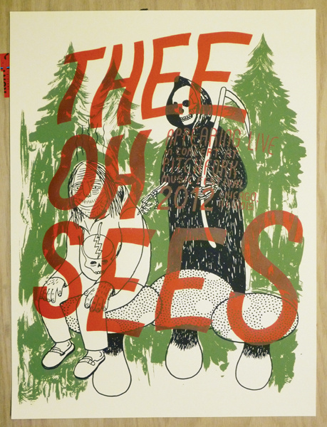 Dossier: Ryan Duggan / Features / Nothing Major #gig #poster