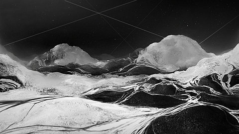 FFFFOUND! | 42x42.jpg (JPEG Image, 700x393 pixels) #night #mont #montains