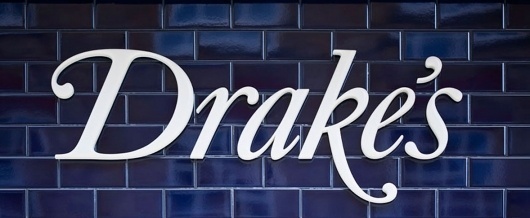 Pentagram #logo #drakes #pentagram #branding