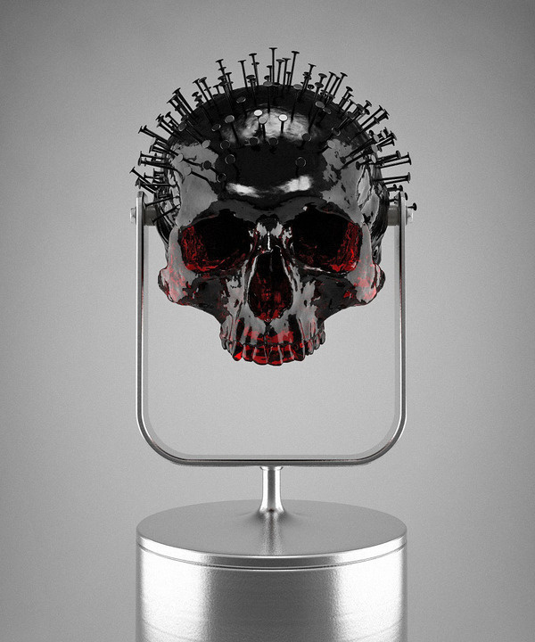 05 #sculpture #skull #hedi xandt