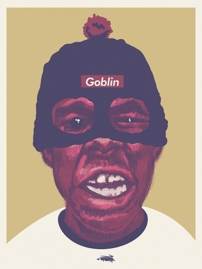 Tyler the Poster | Flickr - Photo Sharing! #creator #design #the #bitmap #illustration #poster #goblin #tyler