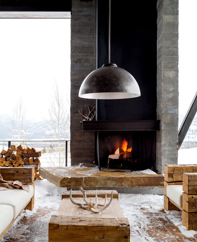 Rustic Luxury Mountain House - #outdoor, #architecture, #house, #landscaping, outdoor, architecture