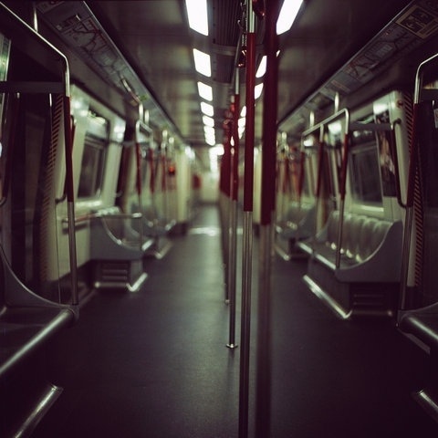FFFFOUND! | Ghost train | Flickr - Photo Sharing! #subway #photography #tiltshift