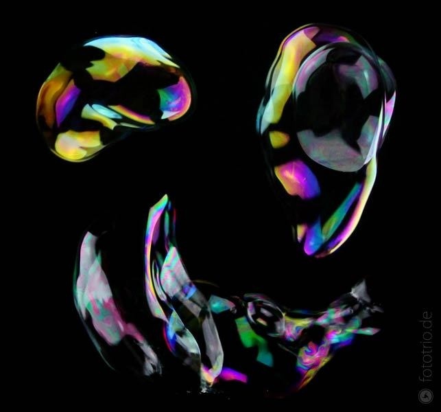 Bubbles are not necessarily round. Composition. #bubbles #soap #photo #experiment