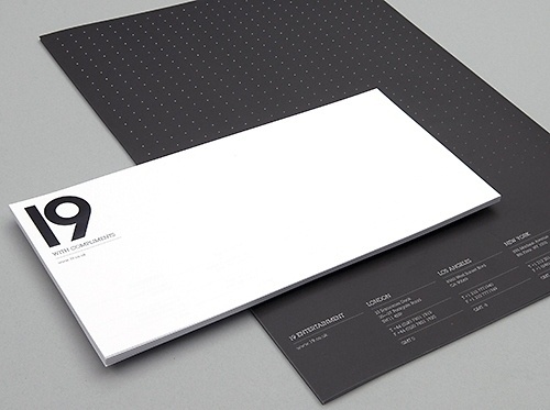 Generation Press » 19 Stationery – Zip Design – 19327 #white #and #black #minimal #stationery