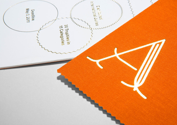 Core77 Design Awards Invites and Posters on Behance #gold #typography