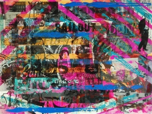 BRAIN CANDY #cooper #media #collage #multi