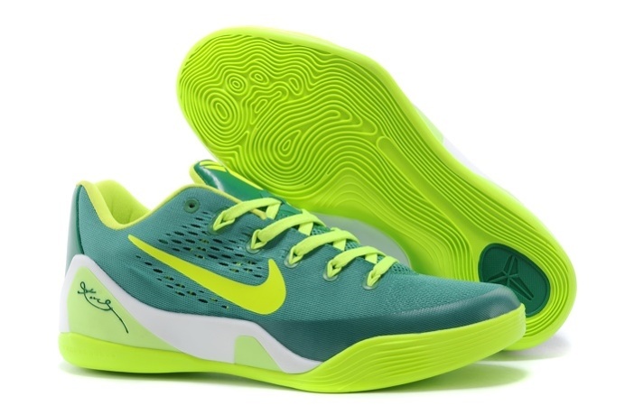 Mens Nike Shoes Zoom Kobe Ix 9 Em Xdr Grass Green