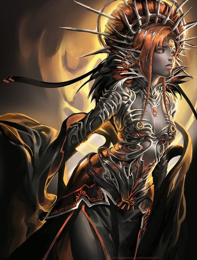 Amazing Digital Art Characters by Sakimi Chan #digital art #characters design #illustrations