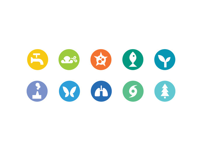 Yale Center for Environmental Law & Policy—Environmental Performance Index - Nathan Manire — Portfolio #icon #picto #symbol #pictogram