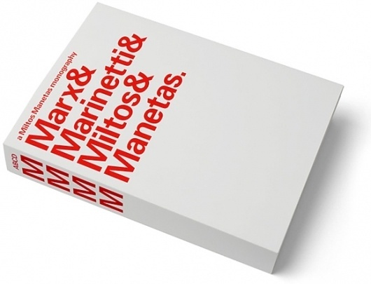 MM / MMMM - Experimental Jetset #manetas #design #experimental #graphic #book #cover #miltos #jetset